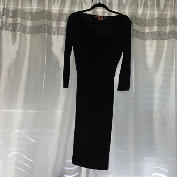 Tory Burch black silk dress - Picture 5 of 7